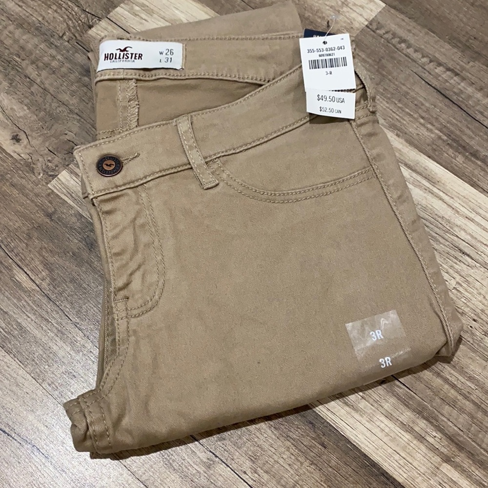 Hollister Super Skinny Khaki Pants